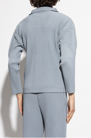Homme Plissé Issey Miyake Pleated Cardigan