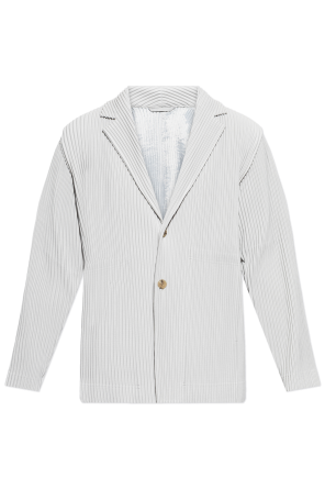 Pleated blazer