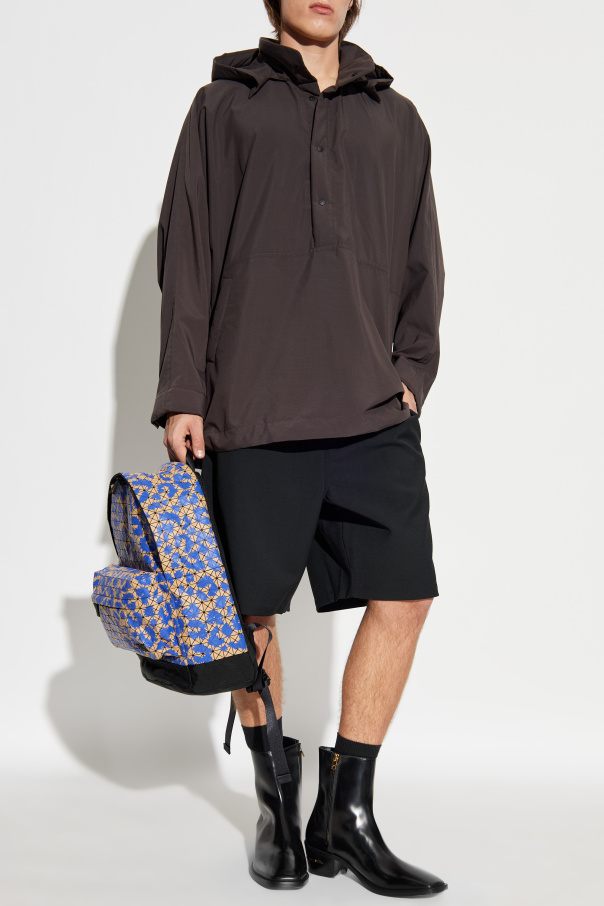 Homme Plissé Issey Miyake Leichter Kapuzenpullover