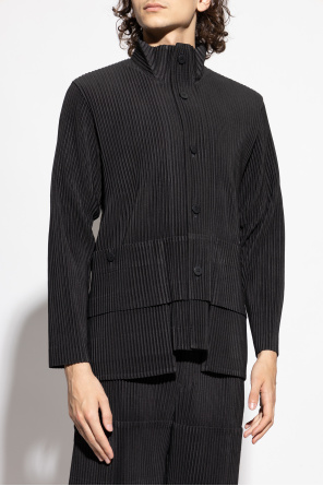 Homme Plissé Issey Miyake Plissierte Jacke