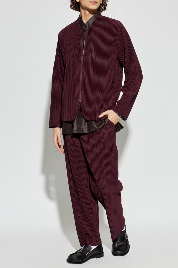 Homme Plissé Issey Miyake Chaqueta plisada