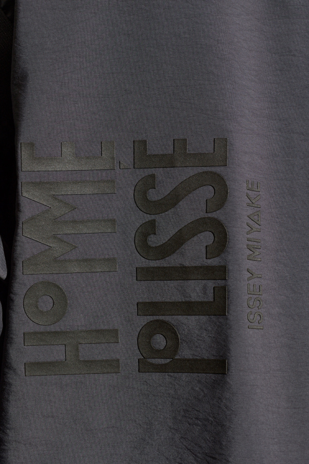 Homme Plissé Issey Miyake Kurtka z odpinanym kapturem