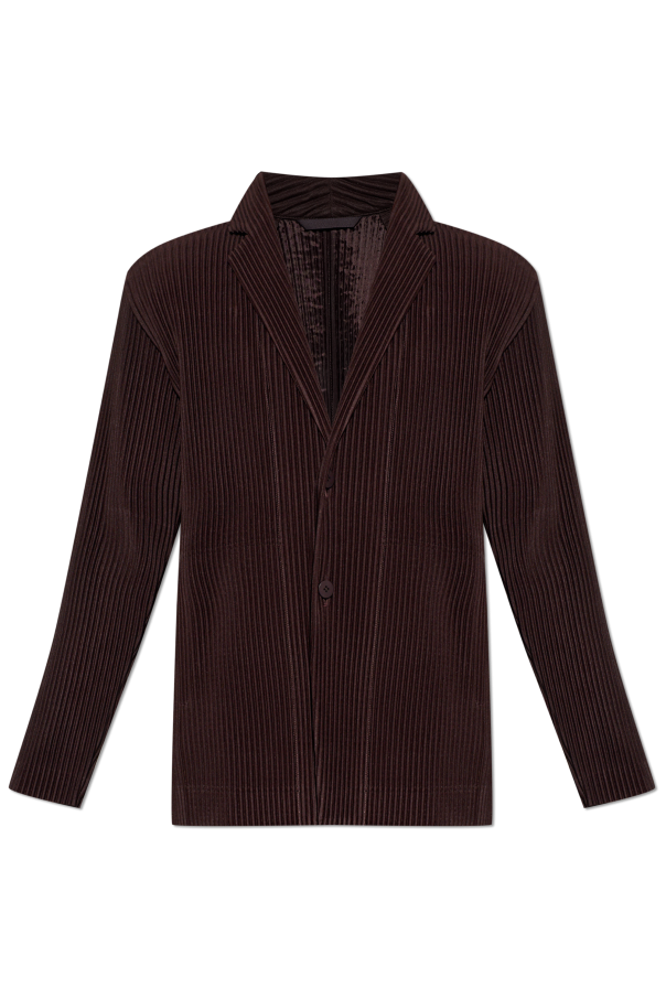 Pleated blazer od Homme Plissé Issey Miyake