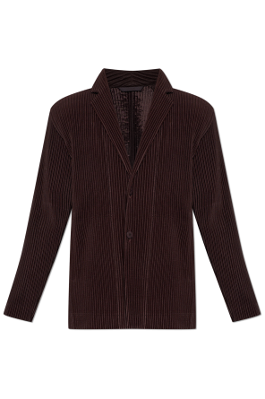 Pleated blazer