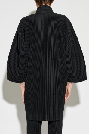 Homme Plissé Issey Miyake Pleated short coat