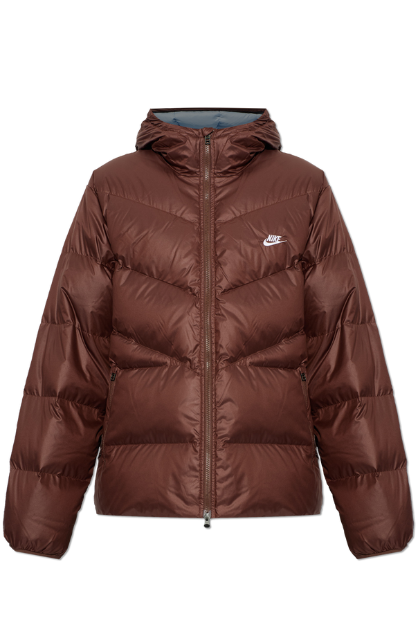 Hooded down jacket od Nike