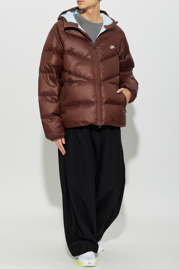 Nike Páperová bunda s kapucňou