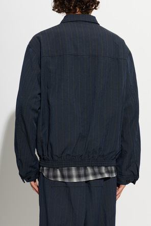 Comme des Garçons Homme Plus Pinstripe Pattern Jacket