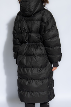 ADIDAS by Stella McCartney Ocieplana pikowana kurtka z logo