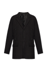 sulvam deconstructed collared jacket Black