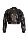 HALFBOY Leather bomber jacket