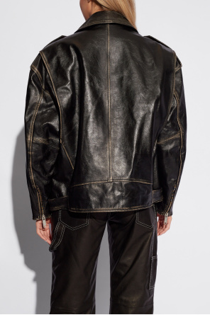 HALFBOY Leather biker jacket