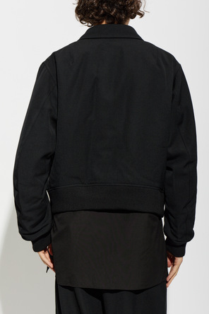 Yohji Yamamoto Wełniana kurtka