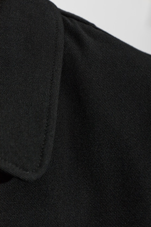 Yohji Yamamoto Wełniana kurtka