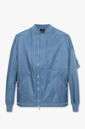 Fay colour-block cotton jacket