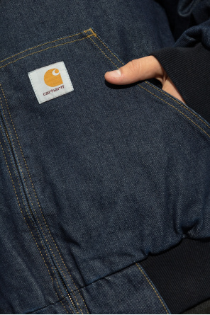 Carhartt WIP Denim jacket with hood