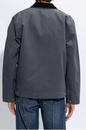Carhartt WIP emporio armani velour zip up hoodie item