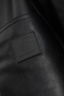 Carhartt WIP BLACK Jacket made of eco leather