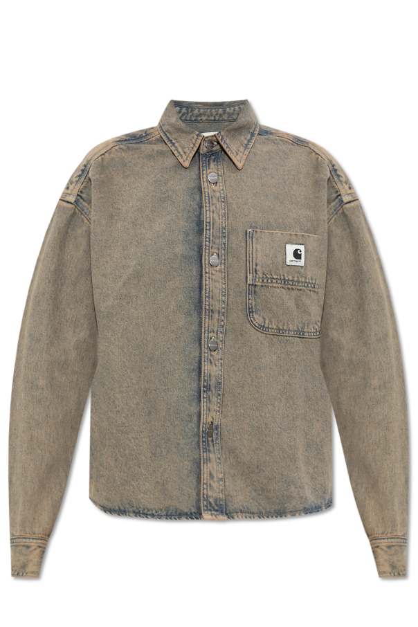 Denim shirt with `vintage` effect, zdjęcie 1 Denim shirt with `vintage` effect od Carhartt WIP
