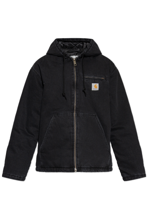 Chaqueta acolchada con logo