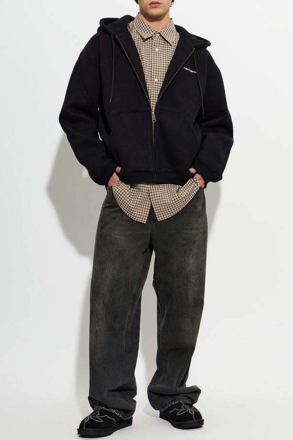 Carhartt WIP Mikina s kapucí 'Ebbert'