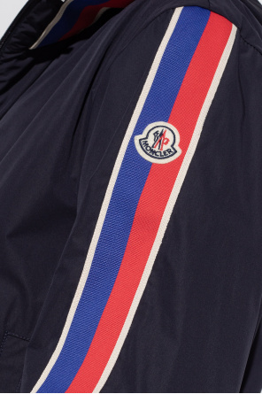 Moncler zip-up jacket with logo