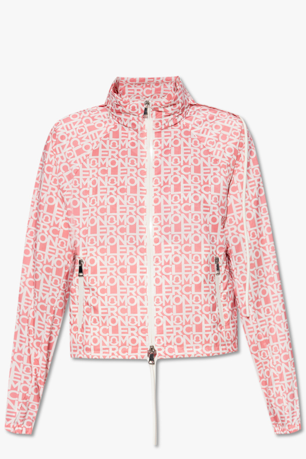 Moncler Make your look pop with the button-up western-chic ® Denim Patch Jacket