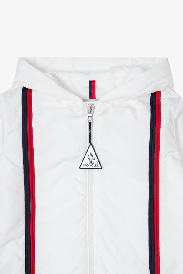 Moncler Enfant cretes alterable jacket with logo moncler o jacket