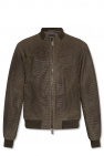 Emporio armani Grey Bomber jacket