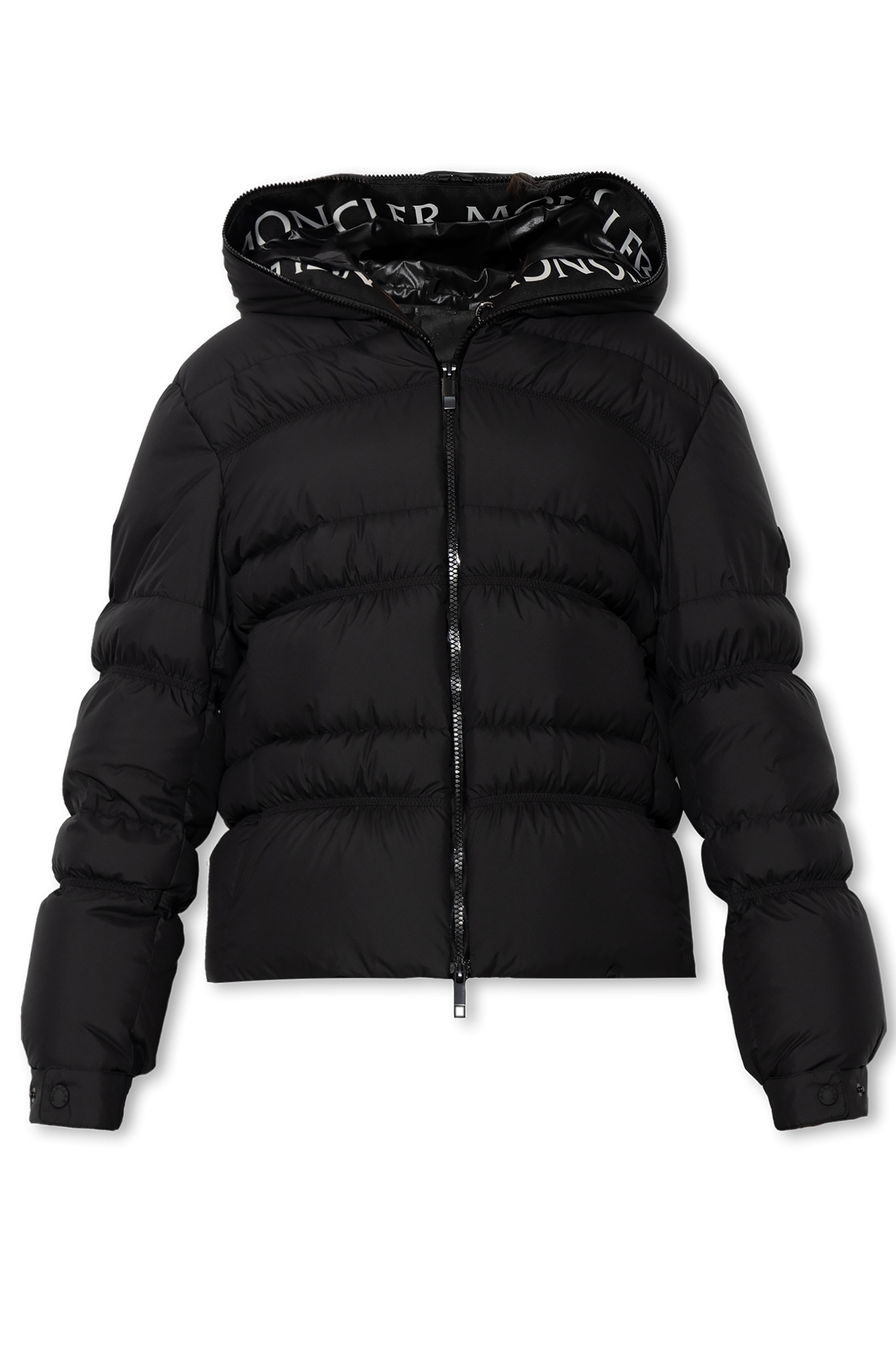 Black ‘Yser’ down jacket Moncler - Vitkac GB