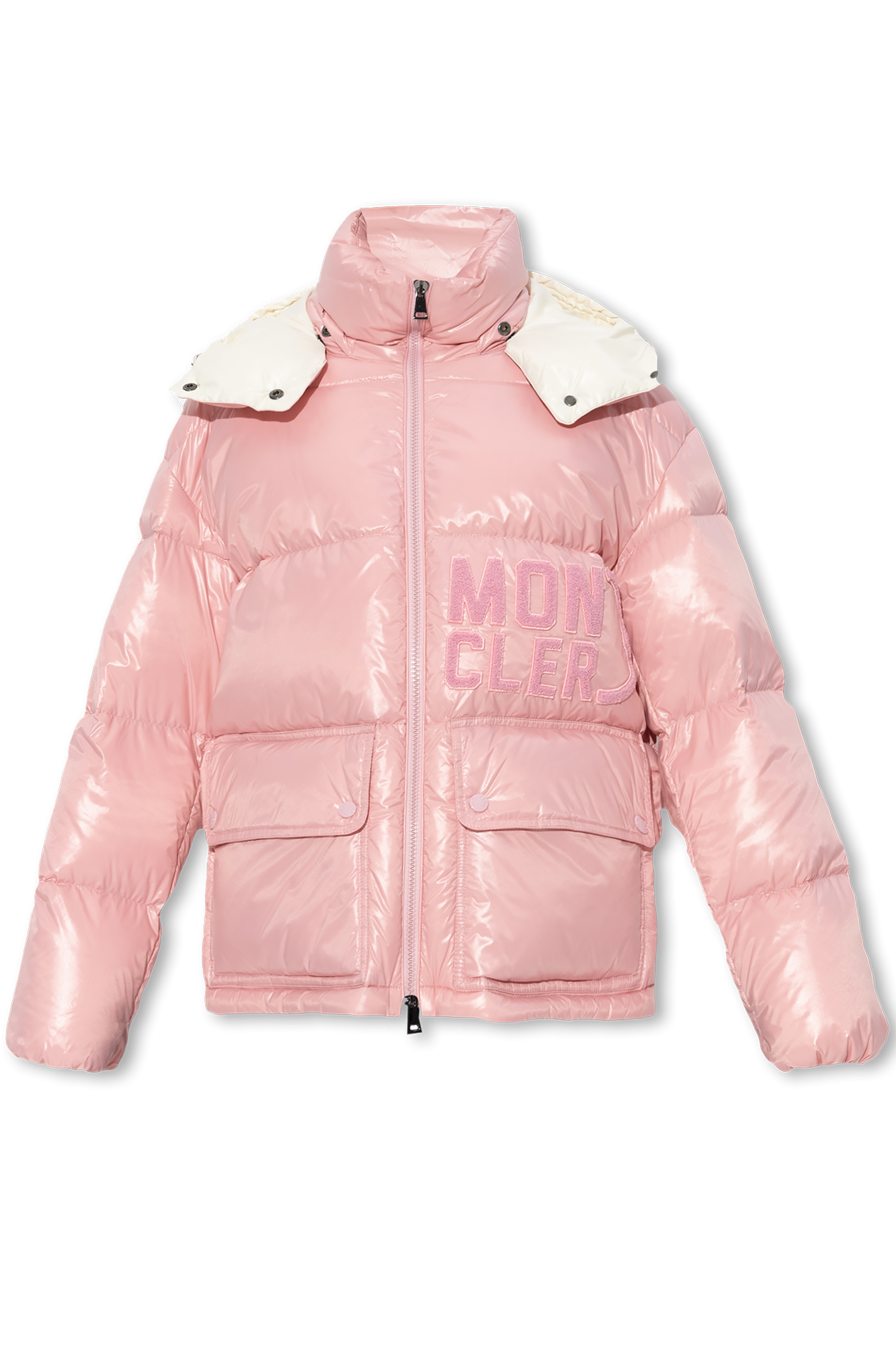 Pink ‘Abbaye’ down jacket Moncler - Vitkac Germany