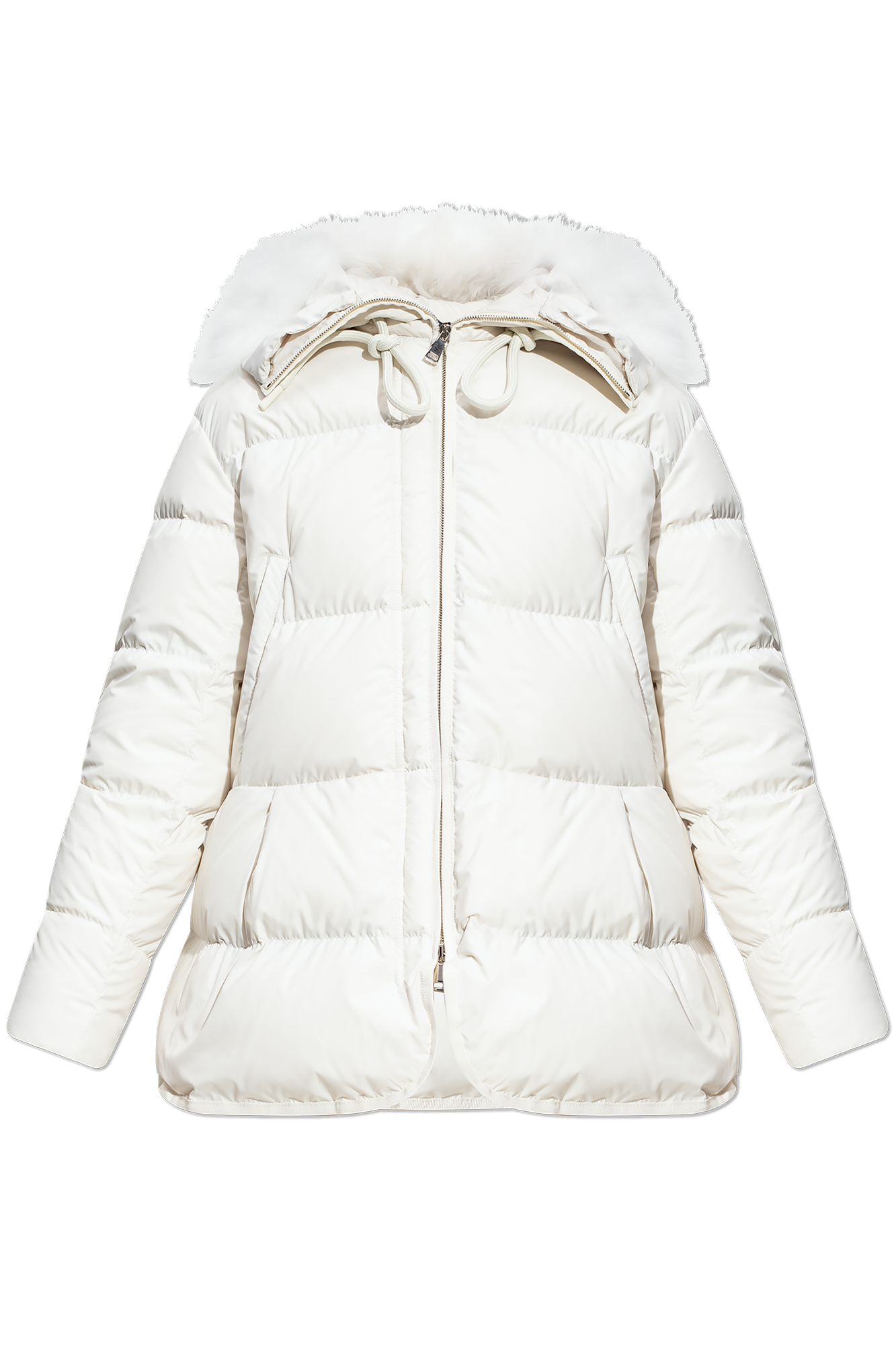 White ‘Locustelle’ down jacket Moncler - Vitkac GB