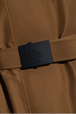 Moncler Grenoble logo-print zip-up track jacket Nero