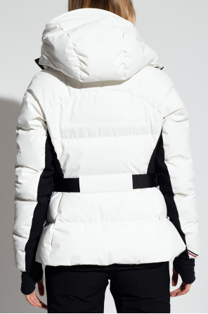 Moncler Grenoble panel detail lambskin jacket