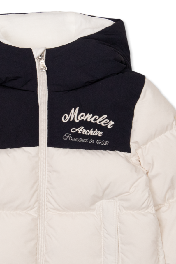 Moncler Enfant 'ASOS 4505 padded ski jacket with faux fur trim