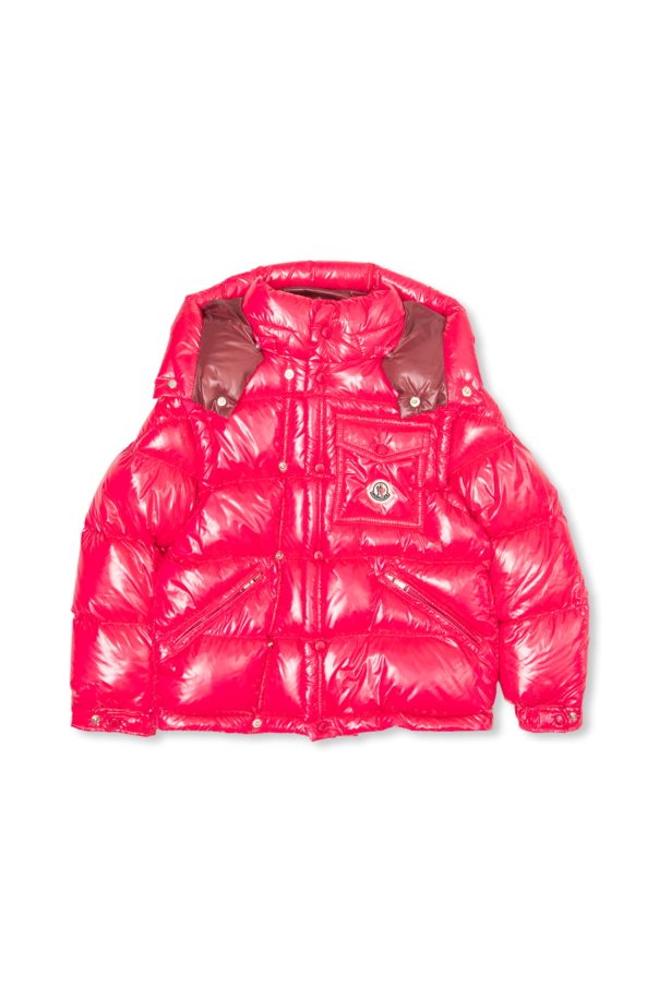 Pink ‘Moncler Karakorum Ripstop’ down jacket Moncler Enfant - Vitkac GB