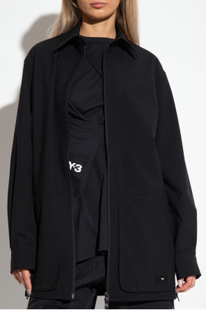 Y-3 Yohji Yamamoto jacket detail with logo