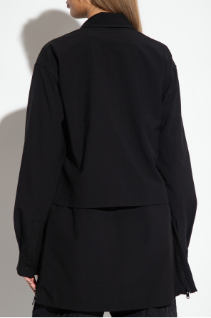 Y-3 Yohji Yamamoto jacket detail with logo