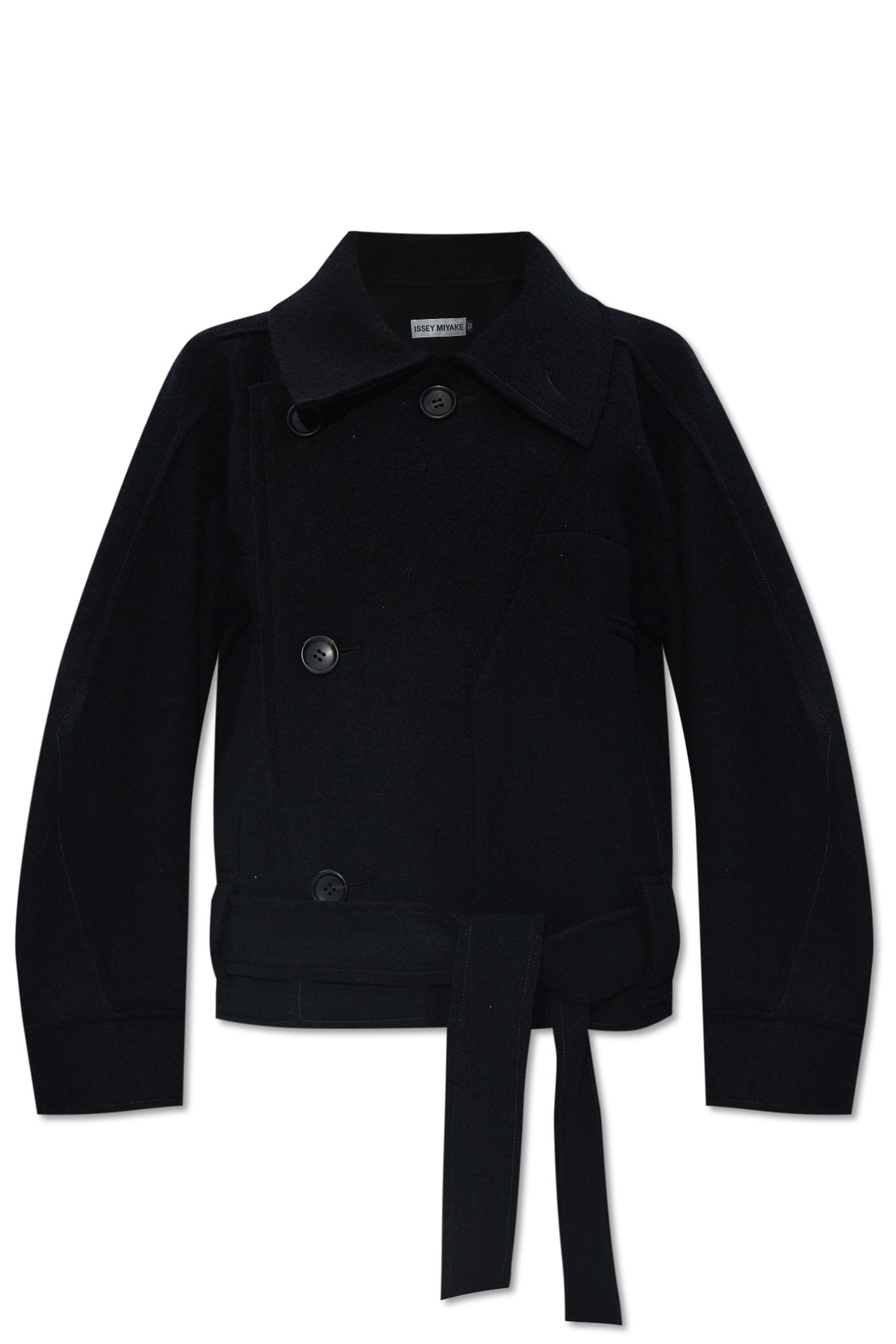 short black wool jacket