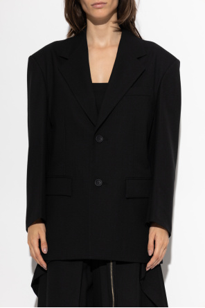 Issey Miyake Wollblazer mit offenen Revers