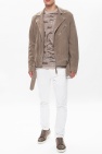AllSaints GREY ‘Inigo’ biker jacket