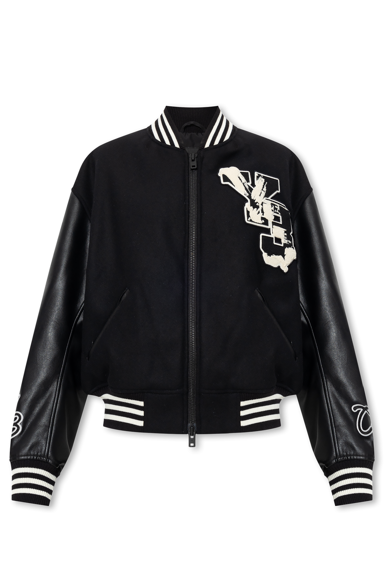 Y-3 Yohji Yamamoto Bomber jacket with logo | Women's Clothing | Vitkac