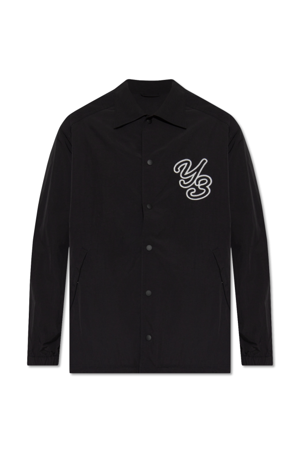Y-3 Yohji Yamamoto blood brother bonanza logo print padded jacket item