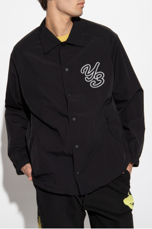 Y-3 Yohji Yamamoto blood brother bonanza logo print padded jacket item