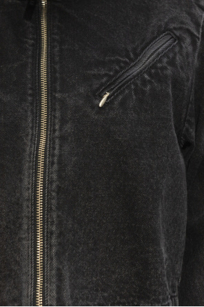 ADIDAS Originals Krótka jeansowa kurtka