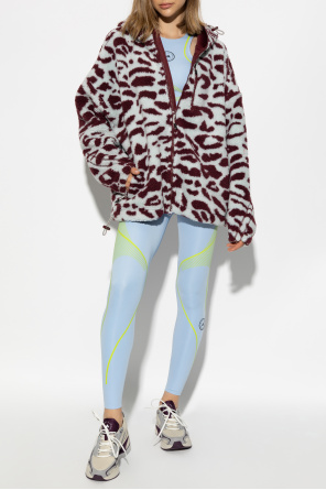 Fur jacket od ADIDAS by Stella McCartney