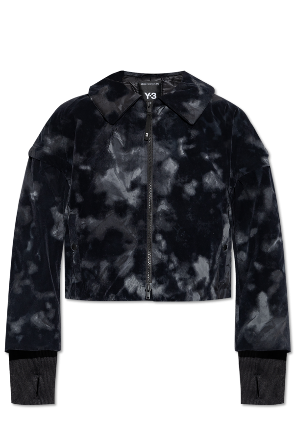 Y-3 Jacket with velvet finish