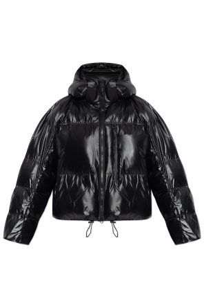 Chaqueta acolchada con logo