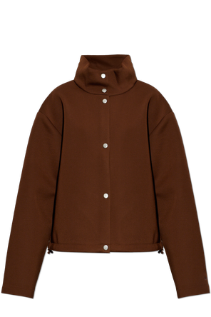 Stand-collar sweatshirt