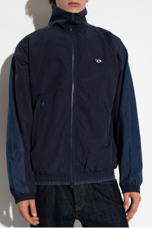 Diesel ‘J-BRIGHT’ jacket in contrasting fabrics